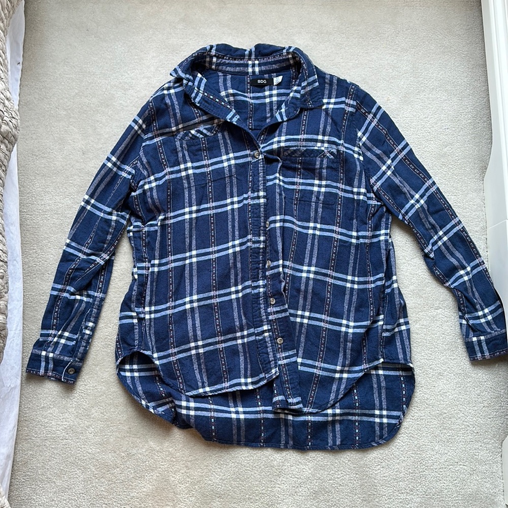BDG urban outfitters flannel shirt